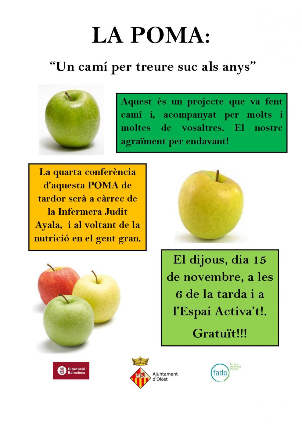 4a Conferència-tertúlia del projecte